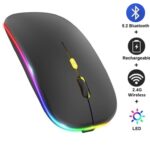 ماوس وايرلس+بلوتوث hp w10